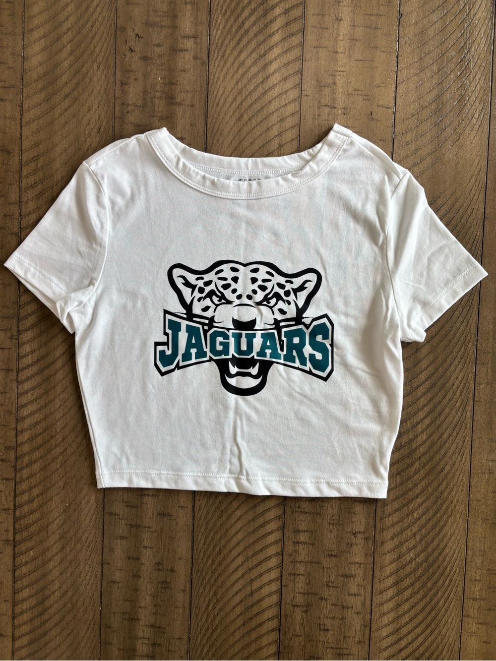 wild fable White Jaguars Graphic Crop Top